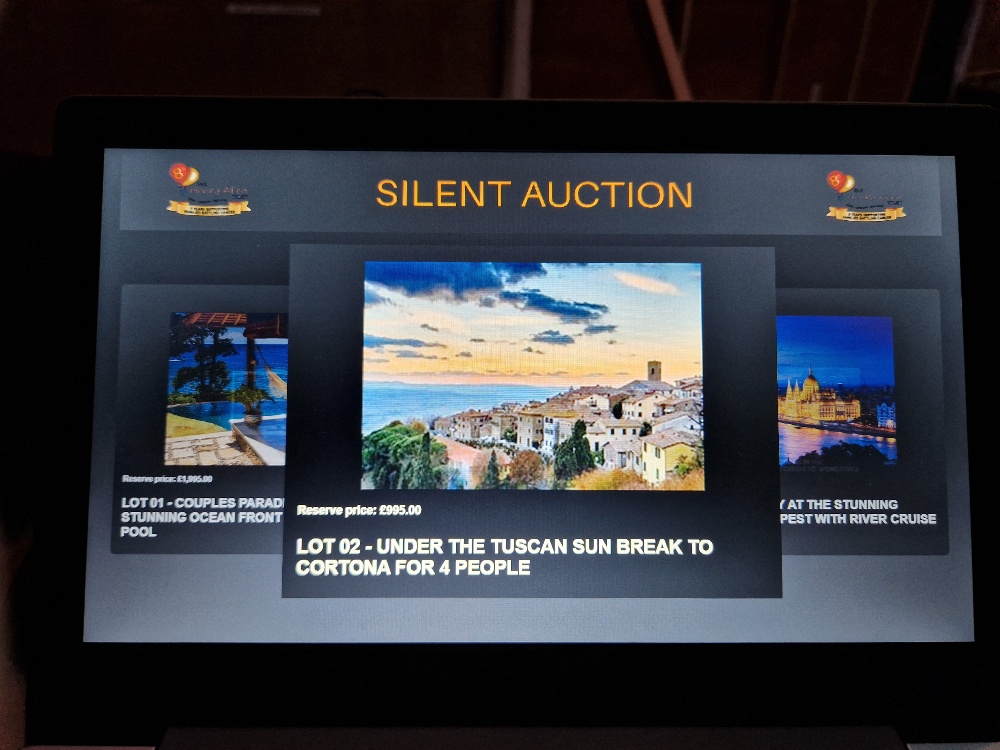 Silent Auction Leaderboard